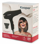 Asciugacapelli Phon 2000W 2 Velocità Kooper Style Nero
