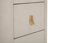 Consolle Trucco da Camera Beauty 120x75x40 cm in Legno MDF e Metallo Crema/Oro