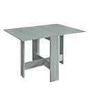Tavolo Pieghevole Salvaspazio 130x76x73,4 cm in MDF Artemio Cemento