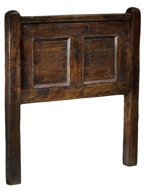 Tête de lit double en bois antique sconto