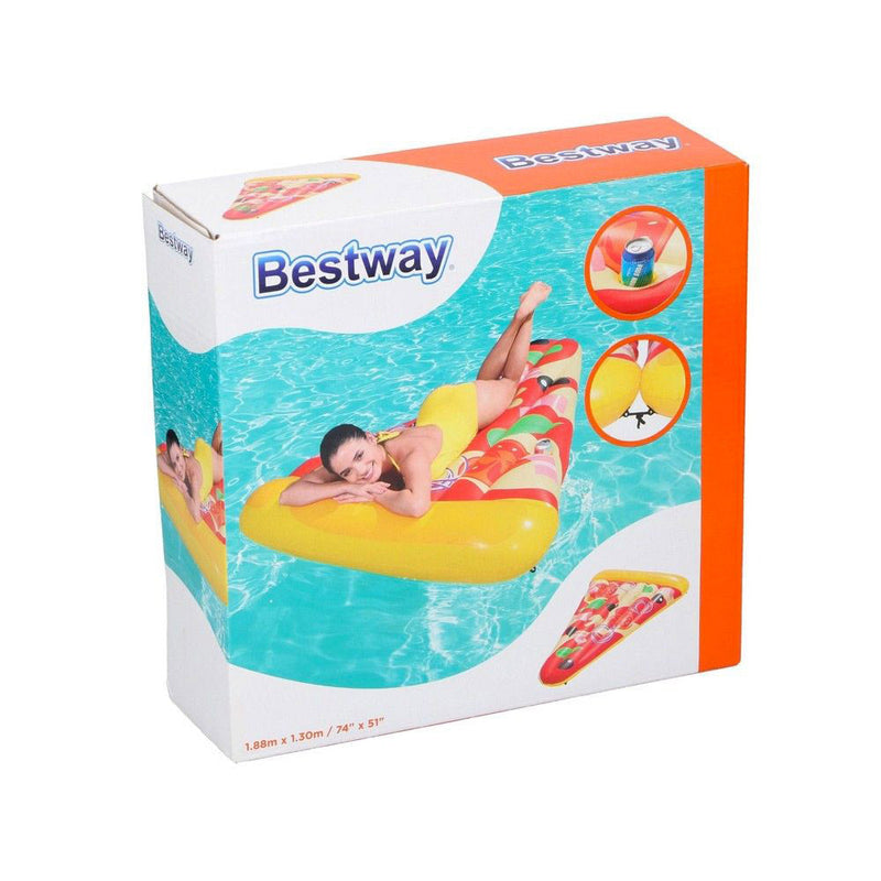 Materassino Gonfiabile 188x130 cm a Forma di Pizza Bestway 