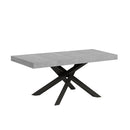 Tavolo Allungabile 120/224x90x77 cm Volantis Premium Cemento