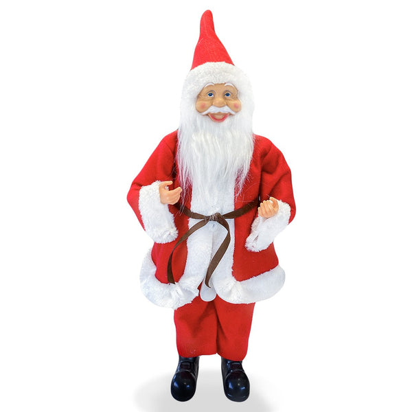 prezzo Marionnette Père Noël H50 cm avec Mini Lucioles Rouges