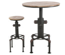 Tavolo Bar Fifth Avenue Ø81,3x106,8 cm in Ferro e MDF