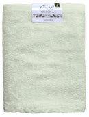 Set Spugna Asciugamani Ospite + Salvietta Erika Verde Chiaro