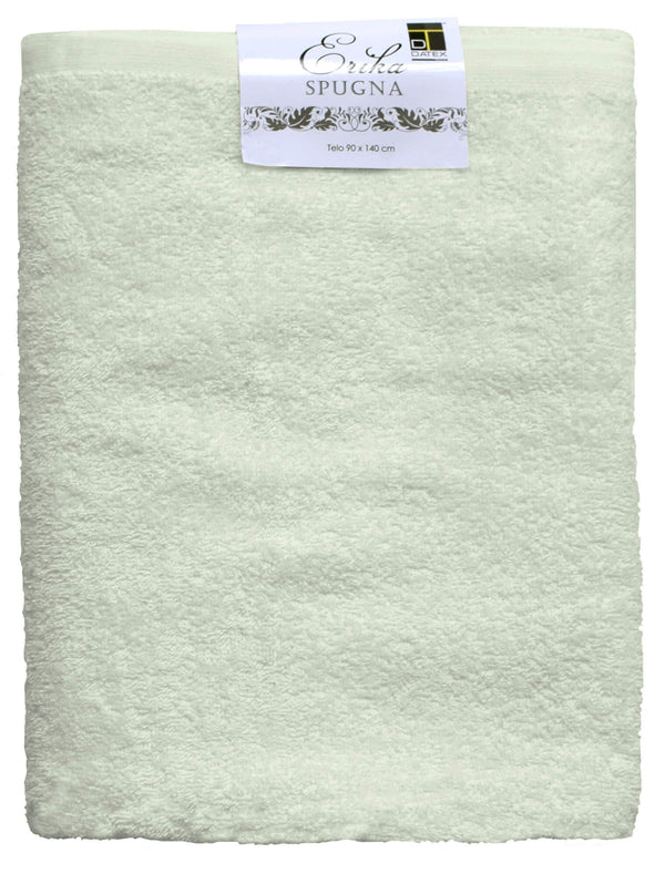 prezzo Set Serviettes Invités Eponge + Lingette Erika Vert Clair