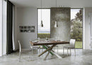 Tavolo Allungabile 160-420x90x77 cm Volantis Noce