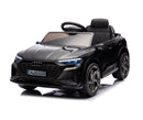 Macchina Elettrica per Bambini 12V Licenza Ufficiale Audi SQ8 E-Tron con Telecomando e Sedile Pelle Nero