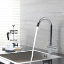 Rubinetto Lavabo Miscelatore Posillipo Bocca Alta Girevole 360° Cromato