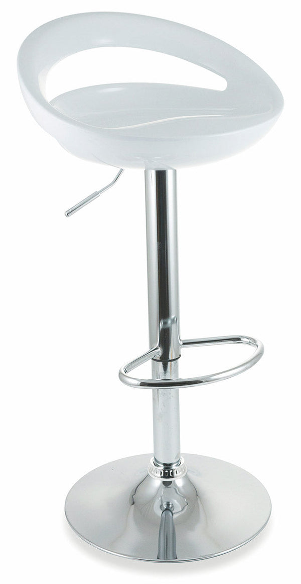 online Tabouret avec Vérin à Gaz et Assise Pivotant en ABS Blanc Soriani