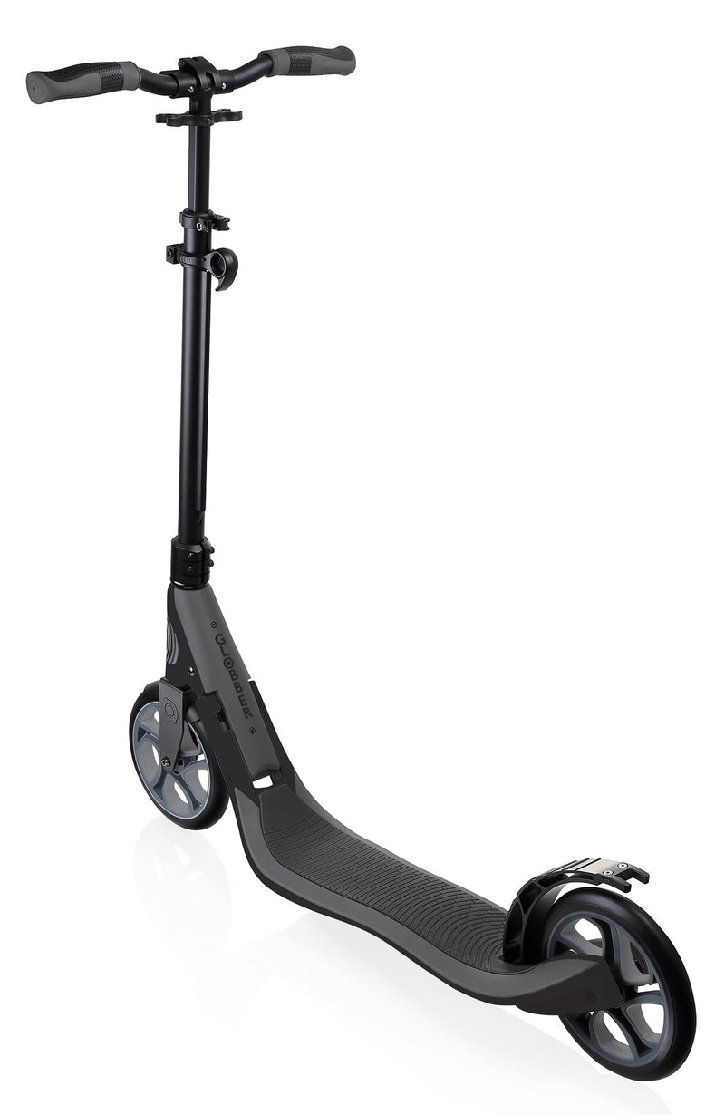 Monopattino 2 Ruote in Alluminio Globber One Nl 205 Nero e Grigio