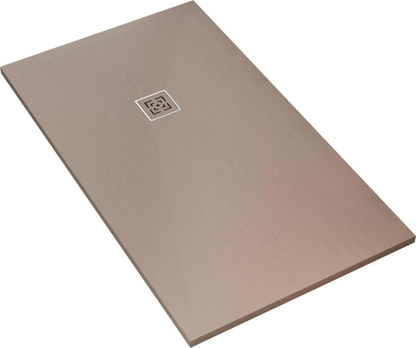 acquista Receveur de douche en Bonussi Stone Canton Moka Différentes tailles