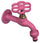 Robinet coloré pour fontaine de jardin en laiton Belfer RUB/024 Ciclamino