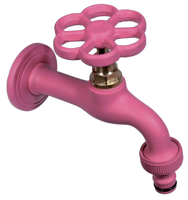 sconto Robinet coloré pour fontaine de jardin en laiton Belfer RUB/024 Ciclamino