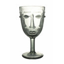 Set 6 Calici Vino Vis à Vis in Vetro VdE Tivoli 1996 Grigio scuro