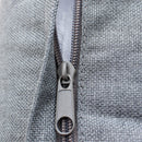 Set Salotto da Giardino Divano 2 Poltrone e Tavolino con Cuscini in Alluminio Antracite