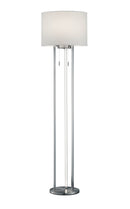 Piantana da Interno a led in Metallo Nickel Opaco