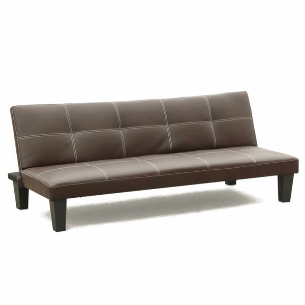 Canapé convertible 175x80x69 cm en simili cuir marron online