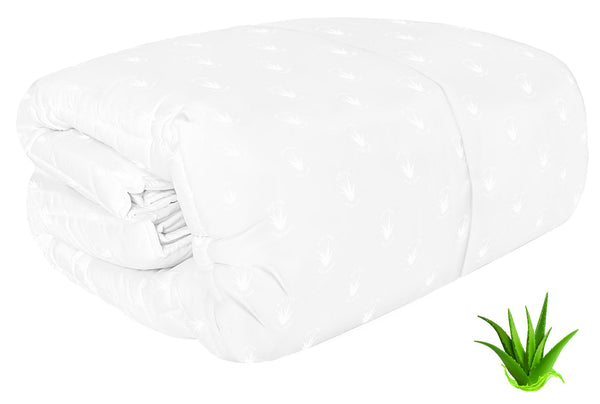 prezzo Couette intérieure d'hiver 300gr en microfibre d'aloès blanc différentes tailles