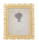 Cornice Glam Petalo 28x1,8x33 cm in Resina Oro