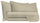 Ensemble de draps doubles dessus et dessous et taies d'oreiller en microfibre gris tourterelle