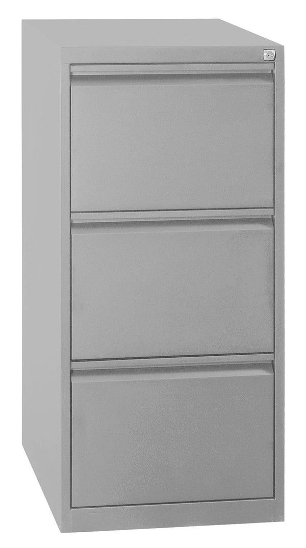 Classeur 3 tiroirs 46x62x101,2 cm en métal gris prezzo