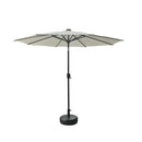 Ombrellone da Giardino Ø3xh2,4 m in Alluminio Benjamin Crema