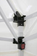 Gazebo da Giardino in Alluminio Richiudibile 3x3m Soriani Tenerè Bianco