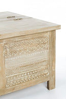 Tavolino 80x80x45h cm con Contenitore Mayra