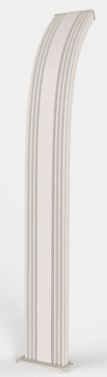 Doccia Solare da Esterno Giardino 40L Miscelatore e Lavapiedi Arkema Dada Bianco Crema prezzo