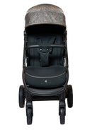 Passeggino Pieghevole Chiusura Automatica Ultra Compatto per Bambini Barotti XL Pro Nero