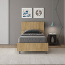 Letto Singolo Demas Testata Dritta  Quercia Varie Misure