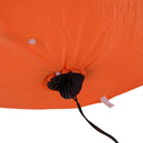 Zucca Gonfiabile per Halloween con Luci LED Arancione 120 cm 