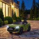 Macchina Elettrica per Bambini 12 V Audi A5L 101x55x43 cm con Telecomando e 2 Motori in PP Verde      