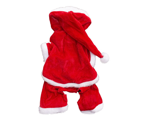 Robe Père Noël pour Chiens en Polyester Rouge prezzo