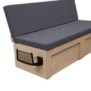 Divano Letto Pieghevole 180x110x40,7 cm per Camper   