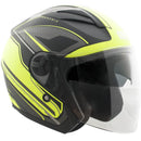 Casco Jet per Scooter Visiera Lunga CGM Phoenix 130G Nero Opaco XS - (53-54 cm)
