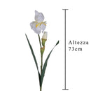 Set 6 Giaggiolo Composto da 2 Fiori Artificiali Altezza 73 cm 