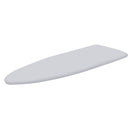 Copriasse Ricambio Asse da Stiro Relax 123x39 cm Cotone Spugna Feltro Grigio     