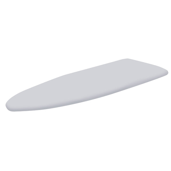 Copriasse Ricambio Asse da Stiro Relax 123x39 cm Cotone Spugna Feltro Grigio sconto