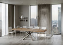 Tavolo Allungabile 120/224x90x77 cm Volantis Premium Quercia Natura