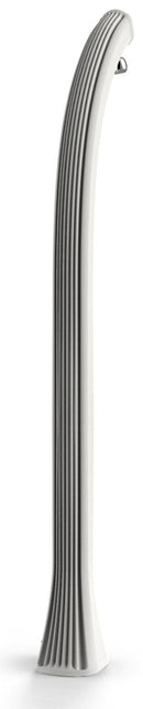 Doccia Solare da Esterno Giardino 23L Miscelatore e Lavapiedi Arkema Happy Bianco