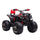 Quad Electrique Enfant 12V Noir et Rouge