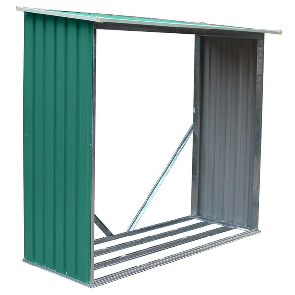 Abri de Jardin 182x75x160 cm en Acier Vert prezzo