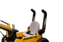 Escavatore Elettrico per Bambini 12V Ruspa Truck Giallo e Nero