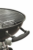 Barbecue a Carbone Carbonella Tondo con Ruote Soriani Nero