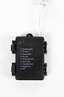 Tenda Luminosa Natalizia Bianco Caldo da Esterno-Interno Soriani 4.5V Varie Misure