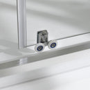 Box Doccia Angolare 1 Anta Scorrevole in Cristallo Opaco 6mm H198 Fosterberg Viborg Duo Varie Misure