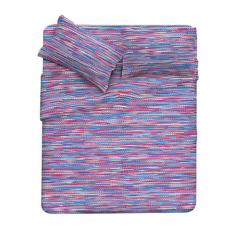 Set lenzuola stampa sopra Sotto e Federe Misson Varie Misure