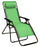 Chaise inclinable pliante Zero Gravity en fer et textilène Soriani Gran Relax Rio Verde